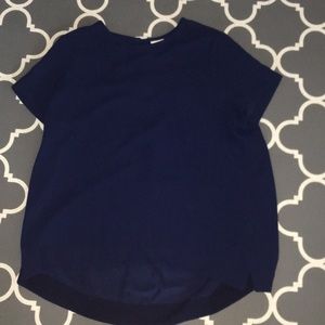 Navy Blue High low top